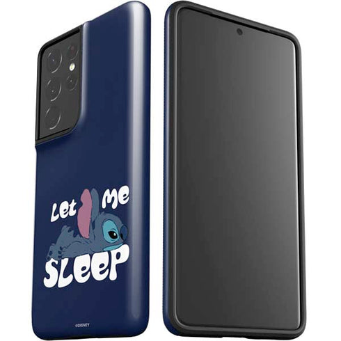 Disney Lilo and Stitch Let Me Sleep Galaxy S21 Ultra 5G Pro Case