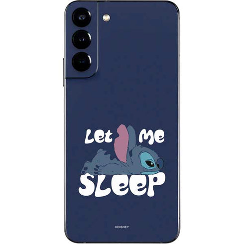 Disney Lilo and Stitch Let Me Sleep Galaxy S22 Plus Skin