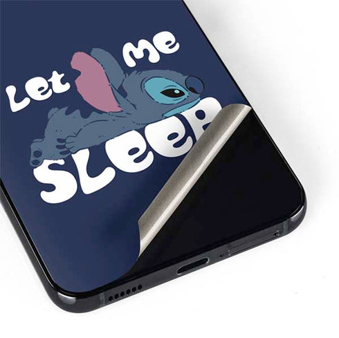 Disney Lilo and Stitch Let Me Sleep Galaxy S22 Skin