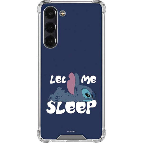 Disney Lilo and Stitch Let Me Sleep Galaxy S23 Plus Clear Case