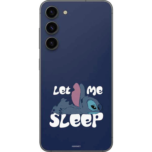 Disney Lilo and Stitch Let Me Sleep Galaxy S23 Plus Skin