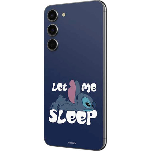Disney Lilo and Stitch Let Me Sleep Galaxy S23 Plus Skin