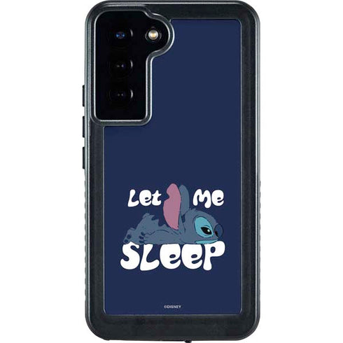 Disney Lilo and Stitch Let Me Sleep Galaxy S23 Plus Waterproof Case