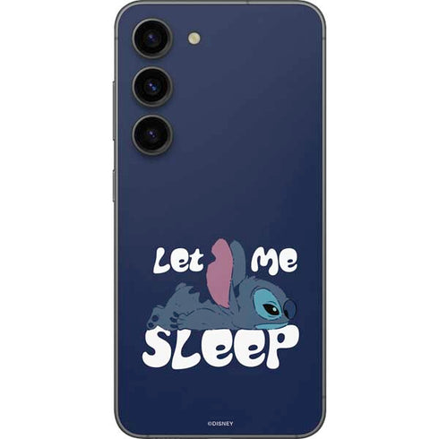 Disney Lilo and Stitch Let Me Sleep Galaxy S23 Skin