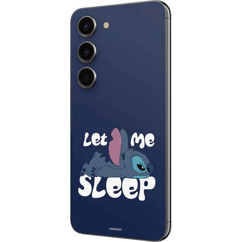 Disney Lilo and Stitch Let Me Sleep Galaxy S23 Skin
