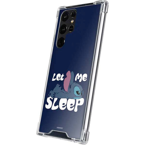 Disney Lilo and Stitch Let Me Sleep Galaxy S23 Ultra Clear Case