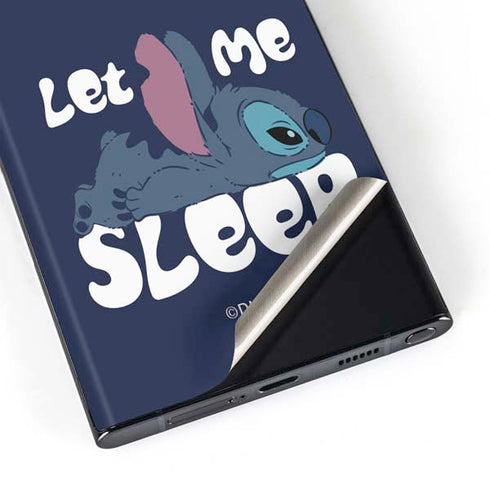 Disney Lilo and Stitch Let Me Sleep Galaxy Skins