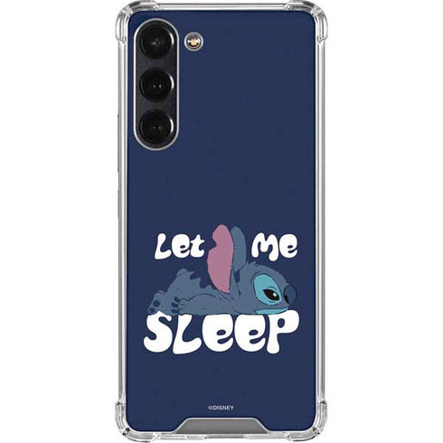 Disney Lilo and Stitch Let Me Sleep Galaxy S24 FE Clear Case