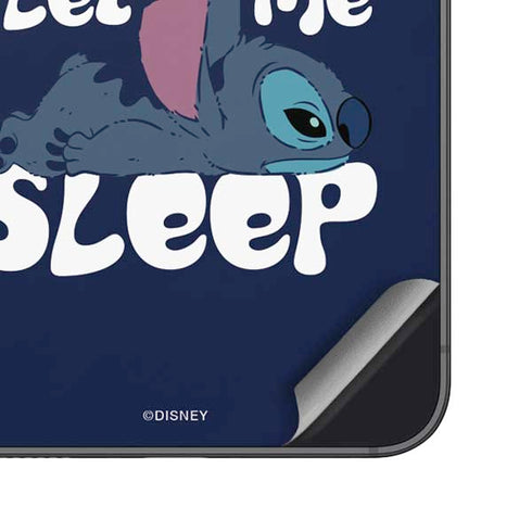 Disney Lilo and Stitch Let Me Sleep Galaxy S24 Skin