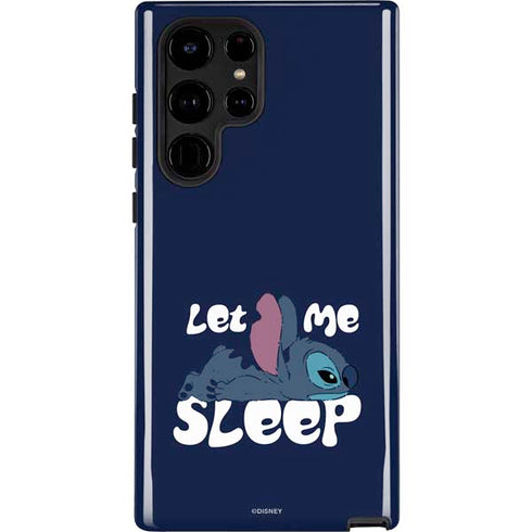 Disney Lilo and Stitch Let Me Sleep Galaxy Cases