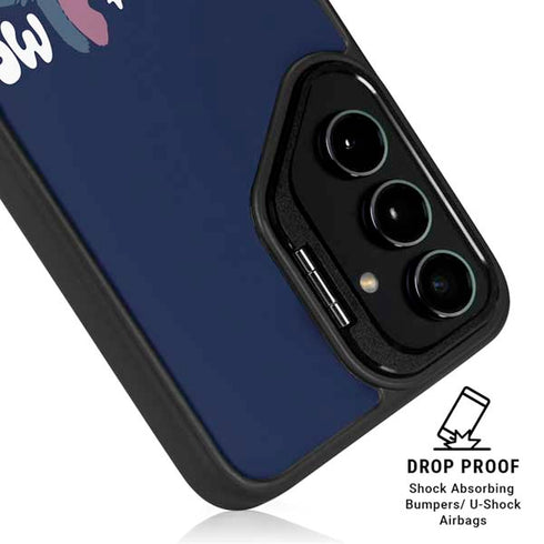 Disney Lilo and Stitch Let Me Sleep Galaxy S25 Kickstand Case