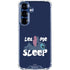 Disney Lilo and Stitch Let Me Sleep Galaxy S25 Plus Clear Case