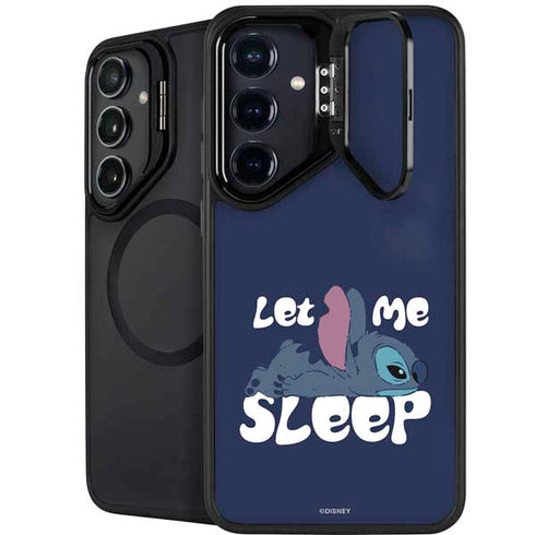 Disney Lilo and Stitch Let Me Sleep Galaxy S25 Plus Kickstand Case