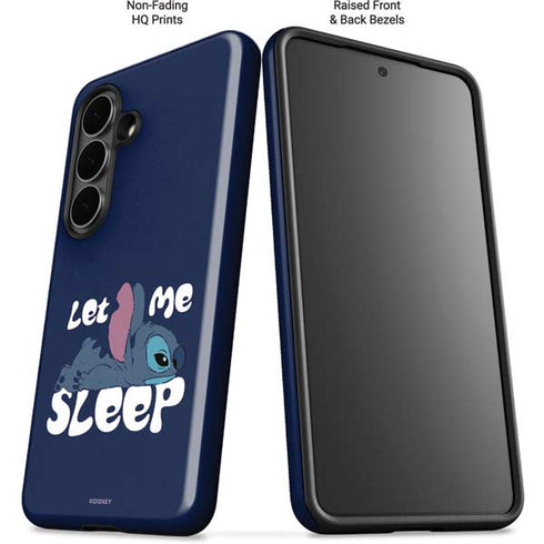 Disney Lilo and Stitch Let Me Sleep Galaxy S26 Plus Impact Case