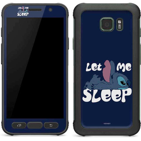 Disney Lilo and Stitch Let Me Sleep Galaxy S7 Active Skin