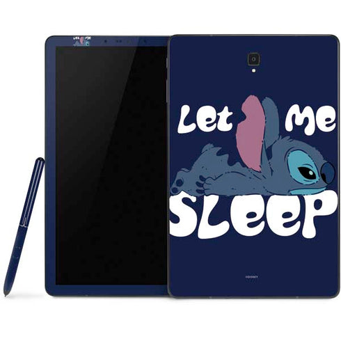 Disney Lilo and Stitch Let Me Sleep Samsung Galaxy Tab Skin