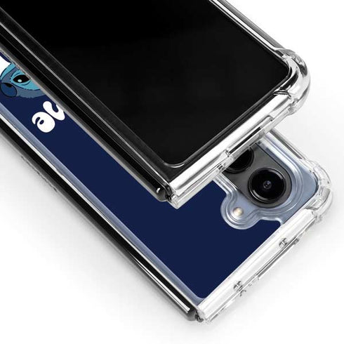 Disney Lilo and Stitch Let Me Sleep Galaxy Z Fold5 5G Clear Case