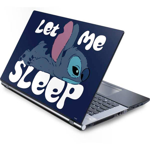 Disney Lilo and Stitch Let Me Sleep Generic Laptop Skin