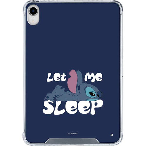 Disney Lilo and Stitch Let Me Sleep iPad 11th Gen (2025) Clear Case