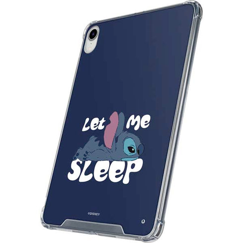 Disney Lilo and Stitch Let Me Sleep iPad 11th Gen (2025) Clear Case