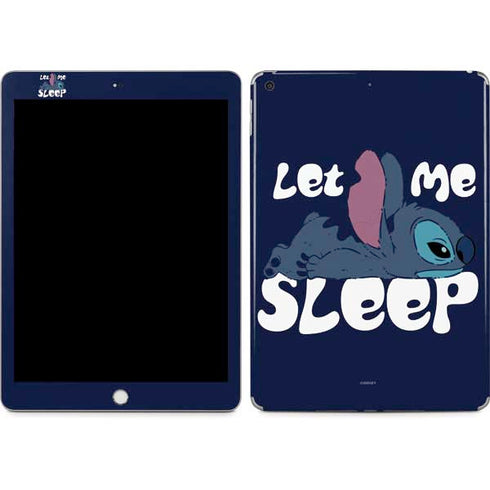 Disney Lilo and Stitch Let Me Sleep Apple iPad Skin