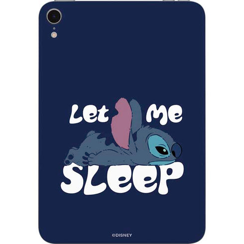 Disney Lilo and Stitch Let Me Sleep Apple iPad Mini Skin