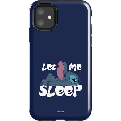 Disney Lilo and Stitch Let Me Sleep iPhone 11 Impact Case