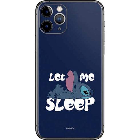 Disney Lilo and Stitch Let Me Sleep iPhone 11 Pro Skin