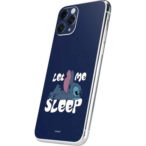 Disney Lilo and Stitch Let Me Sleep iPhone 11 Pro Skin