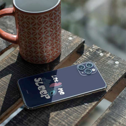 Disney Lilo and Stitch Let Me Sleep iPhone 11 Pro Skin
