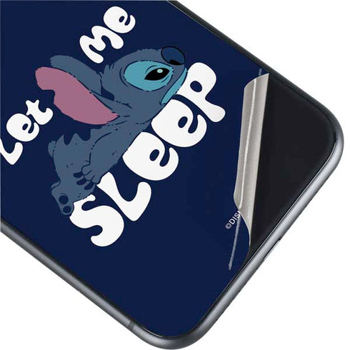 Disney Lilo and Stitch Let Me Sleep iPhone 11 Skin