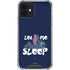 Disney Lilo and Stitch Let Me Sleep iPhone 12 Clear Case