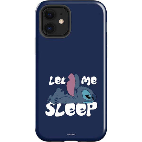 Disney Lilo and Stitch Let Me Sleep iPhone 12 Impact Case