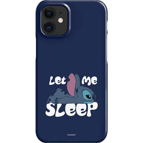 Disney Lilo and Stitch Let Me Sleep iPhone 12 Mini Lite Case