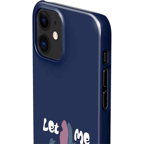 Disney Lilo and Stitch Let Me Sleep iPhone 12 Mini Lite Case