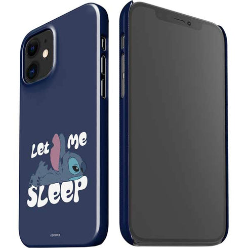 Disney Lilo and Stitch Let Me Sleep iPhone 12 Mini Lite Case