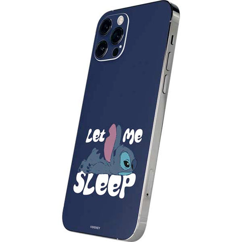 Disney Lilo and Stitch Let Me Sleep iPhone 12 Pro Max Skin
