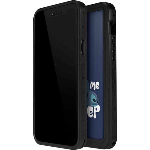 Disney Lilo and Stitch Let Me Sleep iPhone 12 Pro Max Waterproof Case