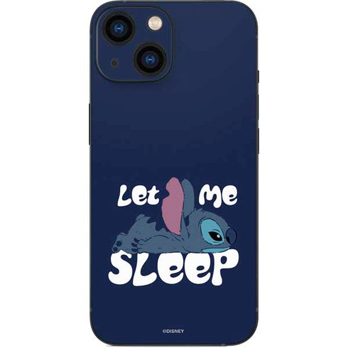 Disney Lilo and Stitch Let Me Sleep iPhone 13 Mini Skin
