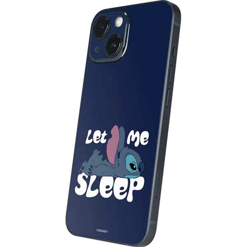Disney Lilo and Stitch Let Me Sleep iPhone 13 Mini Skin