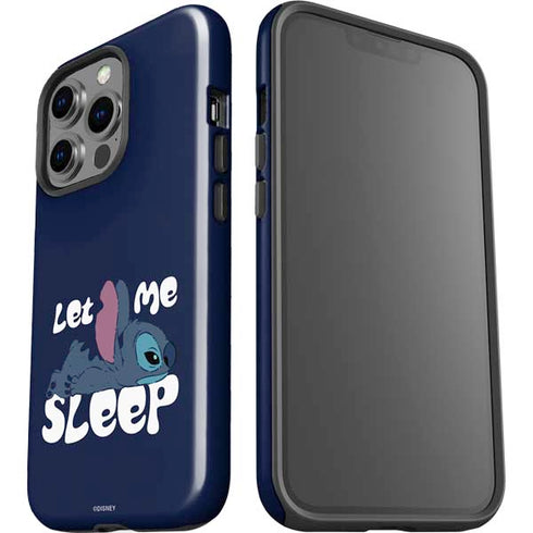 Disney Lilo and Stitch Let Me Sleep iPhone 13 Pro Impact Case