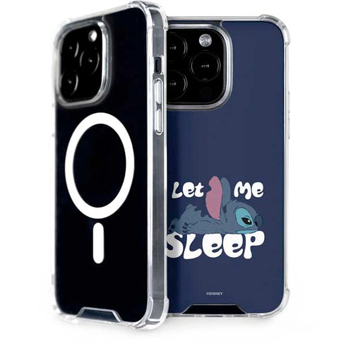 Disney Lilo and Stitch Let Me Sleep iPhone 14 Pro MagSafe Case