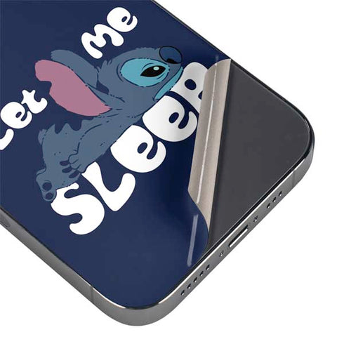Disney Lilo and Stitch Let Me Sleep iPhone 14 Pro Max Skin
