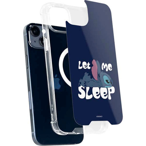 Disney Lilo and Stitch Let Me Sleep iPhone 15 Plus MagSafe Case