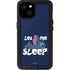 Disney Lilo and Stitch Let Me Sleep iPhone 15 Plus Waterproof Case