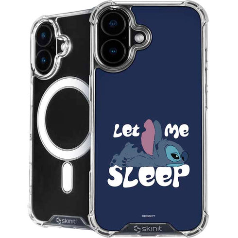 Disney Lilo and Stitch Let Me Sleep iPhone 16 MagSafe Case