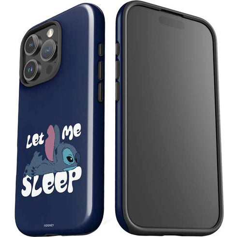 Disney Lilo and Stitch Let Me Sleep iPhone 16 Pro Impact Case