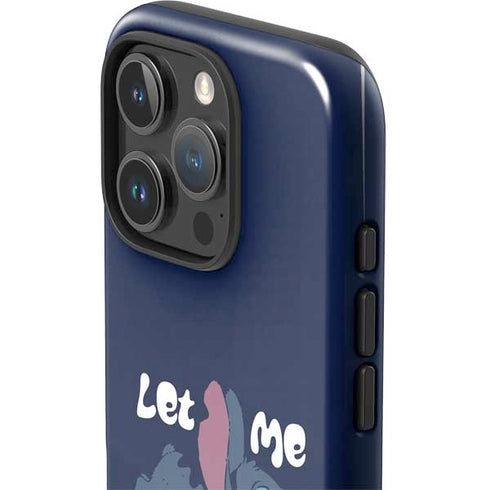 Disney Lilo and Stitch Let Me Sleep iPhone 16 Pro Max Impact Case