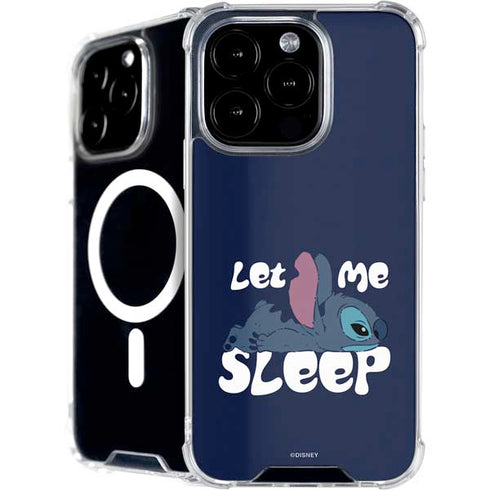 Disney Lilo and Stitch Let Me Sleep iPhone 16 Pro Max MagSafe Case