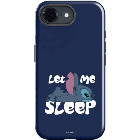 Disney Lilo and Stitch Let Me Sleep iPhone 16e Impact Case